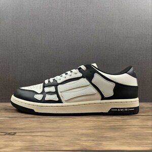 AMIRI Skeleton White And Black Unisex Sneakers